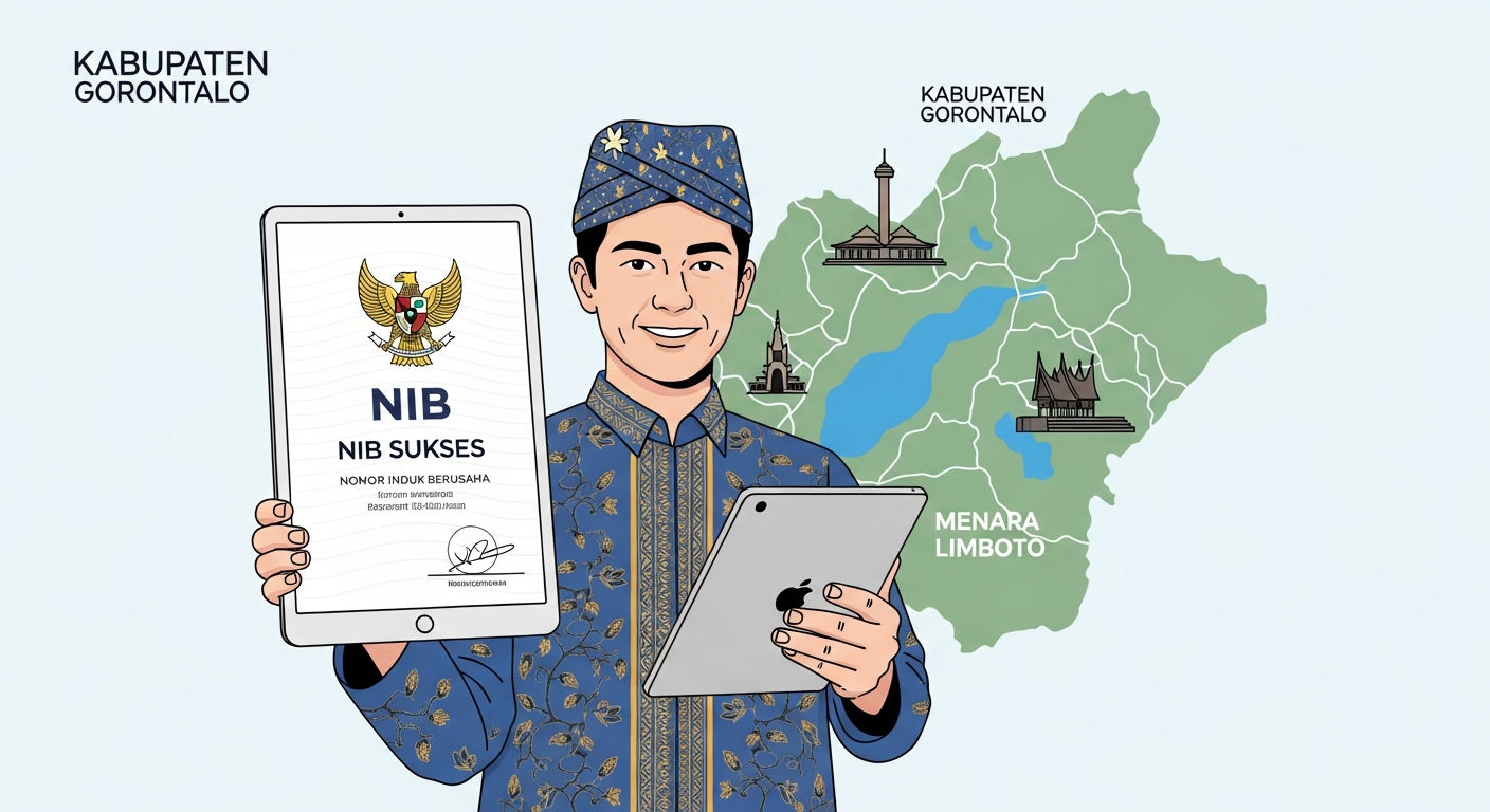 Jasa Pembuatan NIB di Kabupaten Gorontalo: Solusi Cepat Legalitas Bisnis Anda