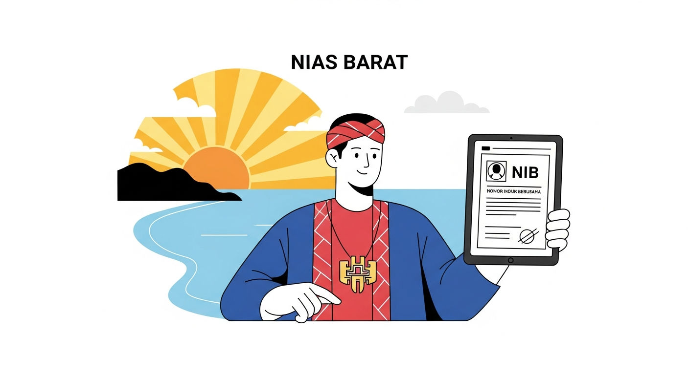 Jasa Pembuatan NIB Di Kabupaten Nias Barat: Legalitas Kilat, Anti-Ribet, dan Paling Aman Karena Bayar Setelah Jadi!